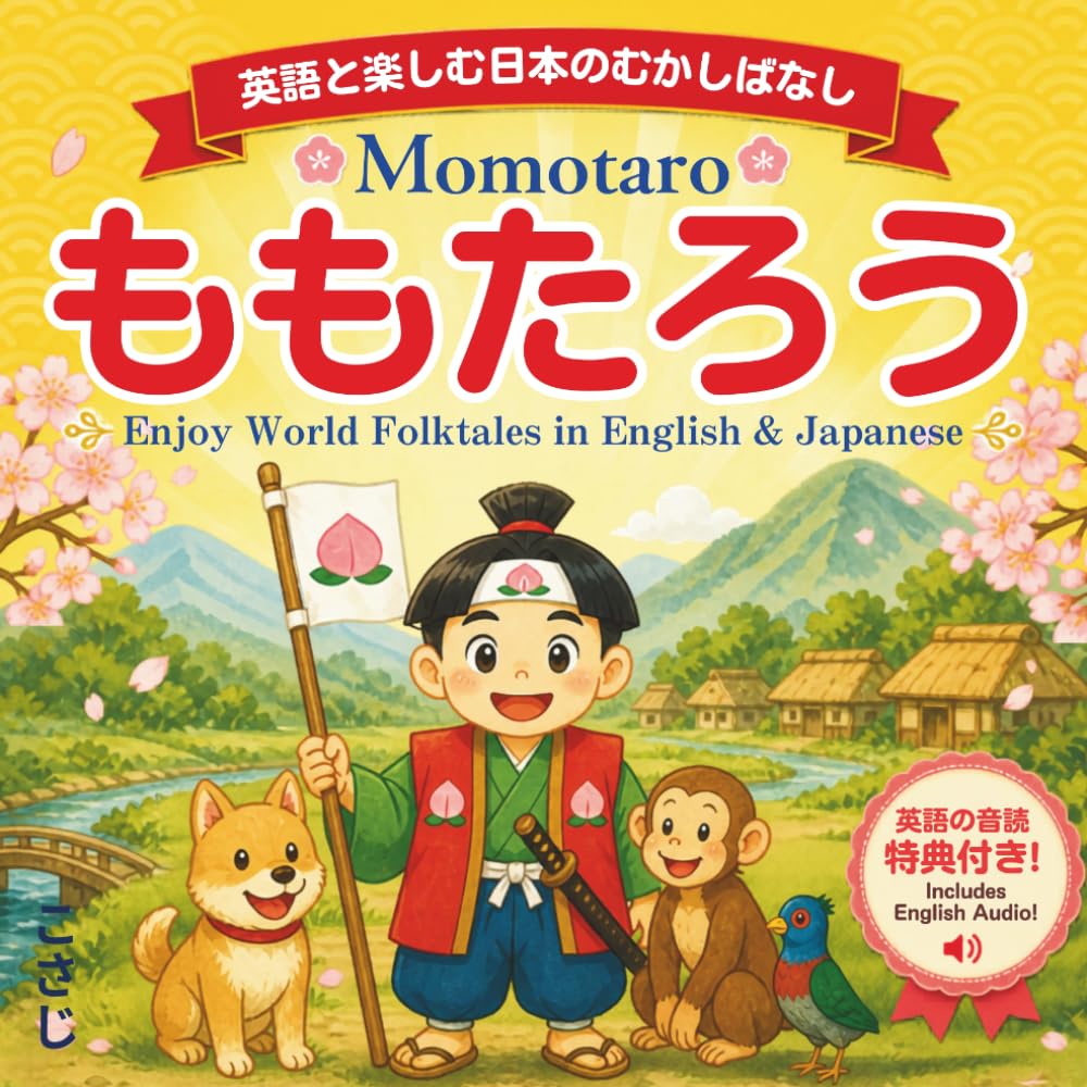 ももたろう: 英語と楽しむ にほんとせかいのむかしばなし｜日本語と